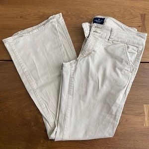 Khaki American Eagle Pants | 6 Regular